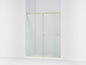 Reveal - Sliding Shower Door - Anodized Aluminum