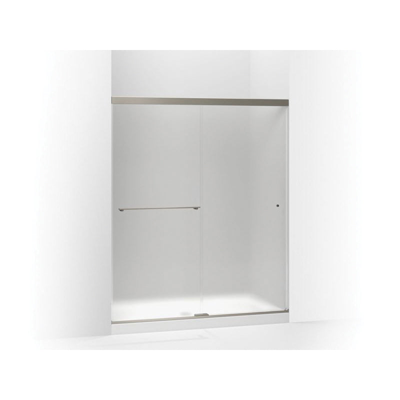 Revel - Sliding Shower Door - Frosted Tempered Glass