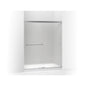 Revel - Sliding Shower Door - Frosted Tempered Glass