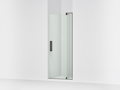 Revel Pivot Shower Door, Crystal Clear Tempered Glass
