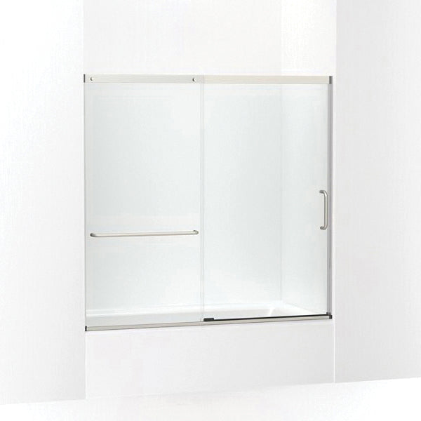 Elate - Sliding Bath Door - Anodized Matte Nickel