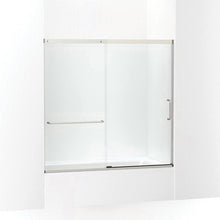 Elate - Sliding Bath Door - Anodized Matte Nickel