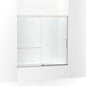 Elate - Sliding Bath Door - Anodized Matte Nickel