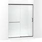 Elate Tall - Sliding Shower Door - Matte Black