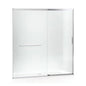 Elate Tall - Sliding Shower Door - Aluminum