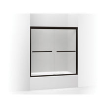 Gradient - Sliding Bath Door - Frameless Frame - Aluminum