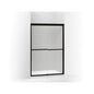 Gradient - Sliding Shower Door - Frameless Frame - Aluminum