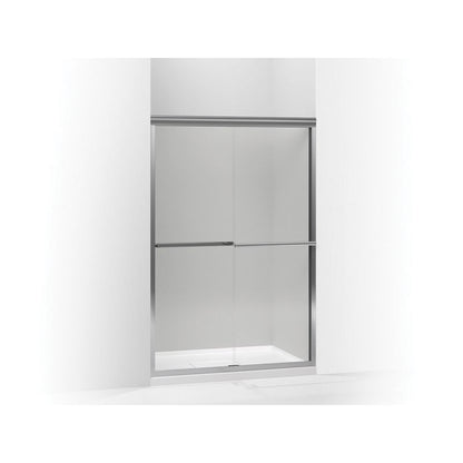 Gradient - Sliding Shower Door - Aluminum - Anodized Dark