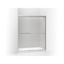 Gradient Sliding Shower Door, Frameless Frame, Aluminum