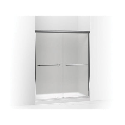 Gradient Sliding Shower Door, Frameless Frame, Aluminum
