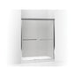Gradient Sliding Shower Door, Frameless Frame, Aluminum