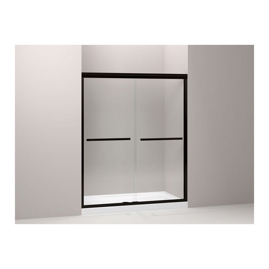 Gradient - Sliding Shower Door - Aluminum