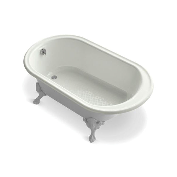 66 in L x 36 in W, End Drain, Enamel Coated/Dune