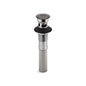 Pop-Up Clicker Drain with Overflow - 1-1/4"