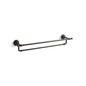 Towel Bar, Artifacts, Vibrant Brushed Nickel, Metal