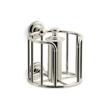 Artifacts - Toilet Tissue Carriage - Vibrant Polished Nickel