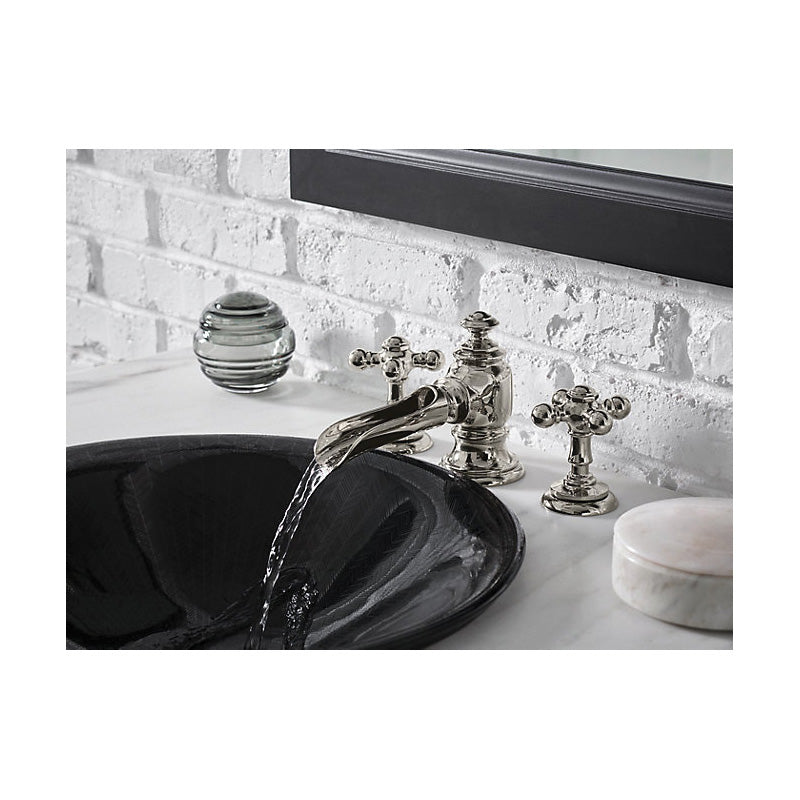 Artifacts - Flume Bathroom Sink Spout - Polished Chrome