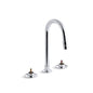 Triton - Widespread Bathroom Faucet - 2 GPM - Solid Brass