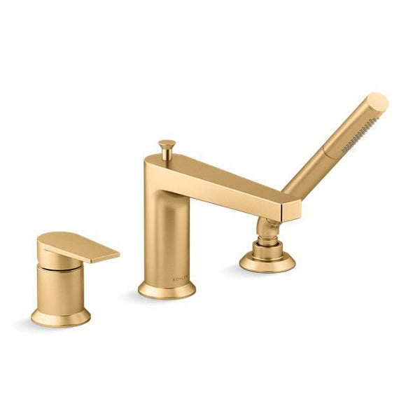 Taut - Bath Faucet - 7-7/16" L x 9-1/4" H - Deck Mount