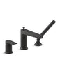 Taut - Bath Faucet - 7-7/16" L x 9-1/4" H - Deck Mount