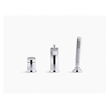 Taut - Bath Faucet - 7-7/16" L x 9-1/4" H - Deck Mount
