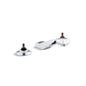 Triton - Widespread Bathroom Base Sink Faucet - 0.5 GPM