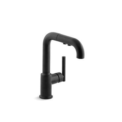 Purist - Kitchen Sink Faucet - 7" L x 2" W x 9-7/8" H