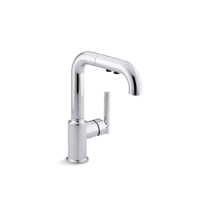 Purist - Kitchen Sink Faucet - 7" L x 2" W x 9-7/8" H