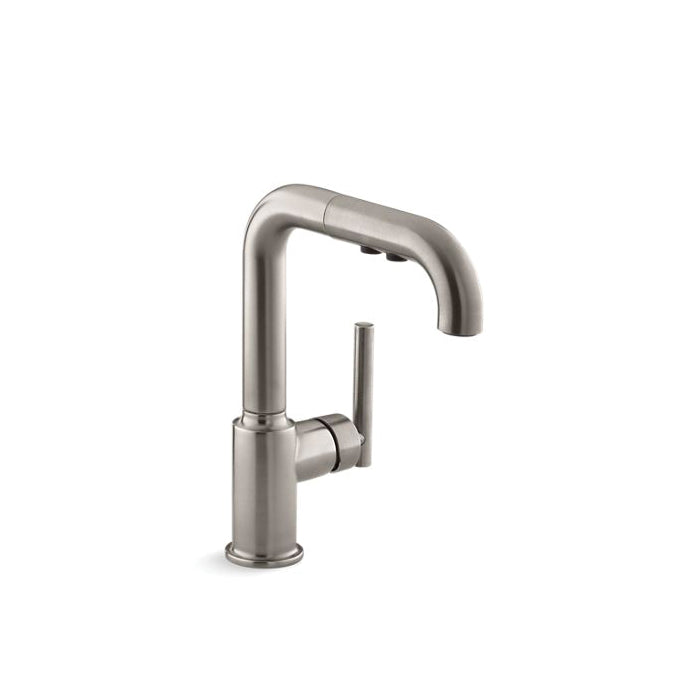 Purist - Kitchen Sink Faucet - 7" L x 2" W x 9-7/8" H