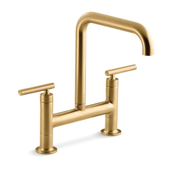 Purist - Bridge Kitchen Sink Faucet - 12-1/2" - Deck Mount