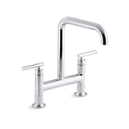 Purist - Bridge Kitchen Sink Faucet - 12-1/2" - Deck Mount