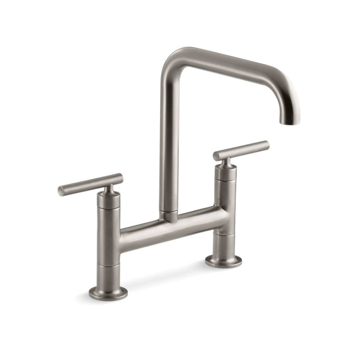 Purist - Bridge Kitchen Sink Faucet - 12-1/2" - Deck Mount