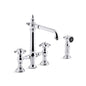 Artifacts - Bridge Kitchen Sink Faucet - 8" Center - 1.5 GPM