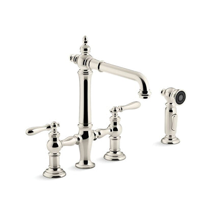 Artifacts Bridge Kitchen Sink Faucet With, Oil Rubbed Bronze