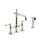 Artifacts - Bridge Sink Faucet with Side Spray - 1.5 GPM