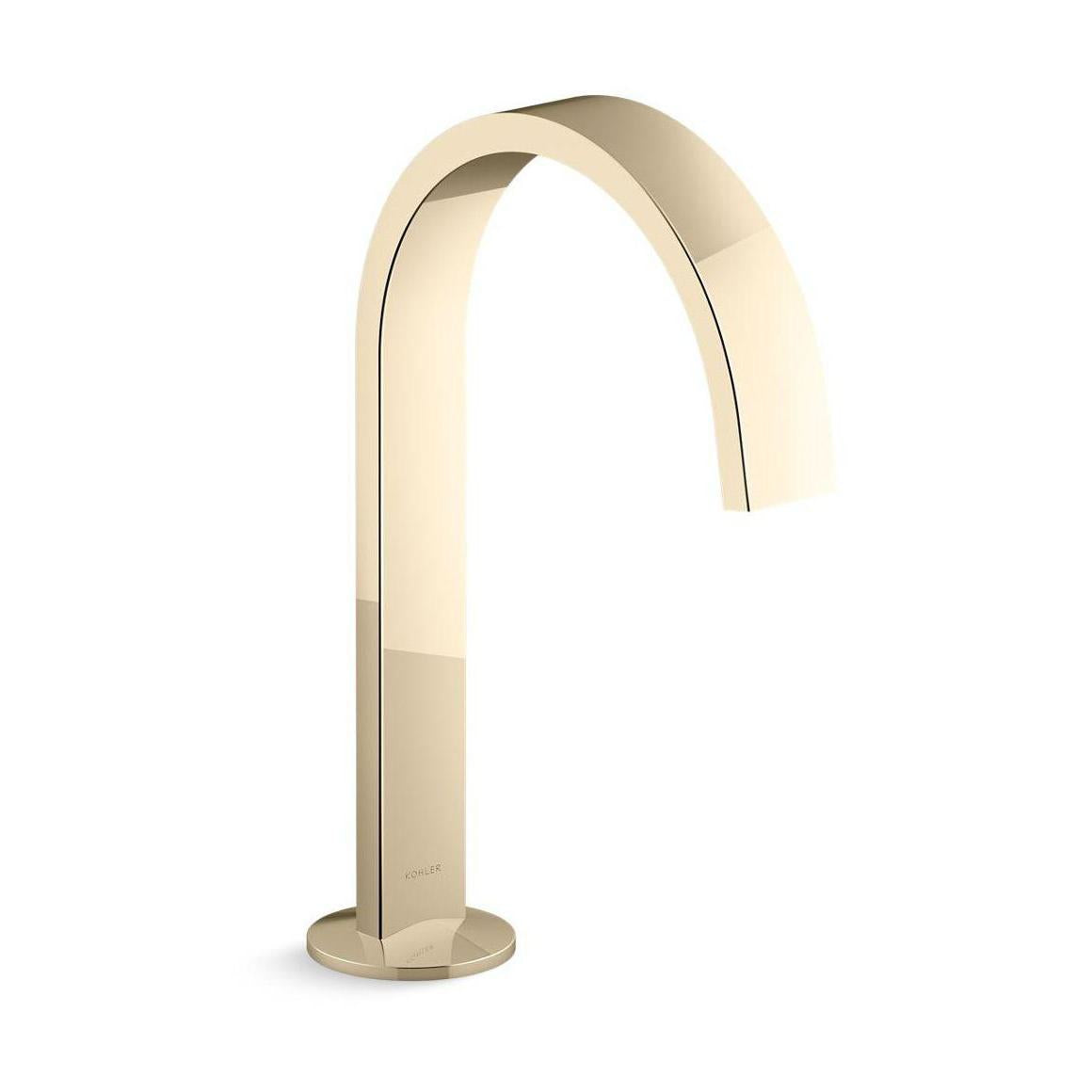 Components - Contemporary Spout - Vibrant French Gold