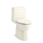 Reach - 1-Piece Chair Height - Biscuit - Floor Mount