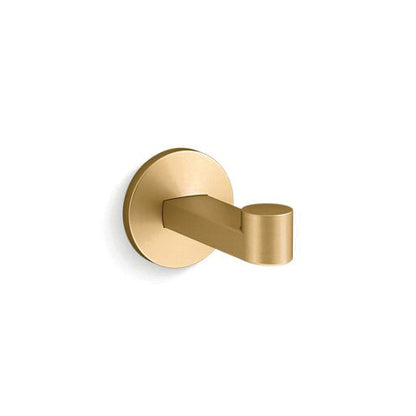 Components - Robe Hook - Wall Mount - Zinc