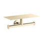 Components - Curved Double Toilet Paper Holder - K-78384-AF