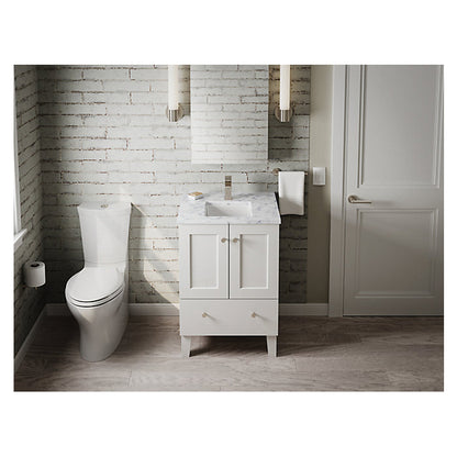 Verticyl - 13" Center Drain Bathroom Sink - Vitreous China