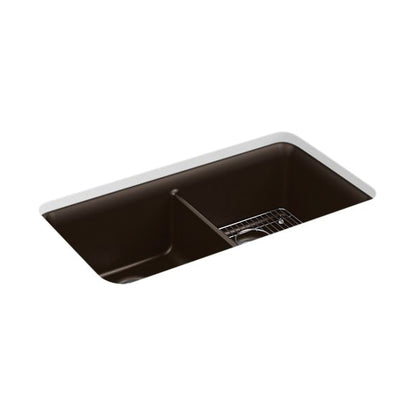 Cairn - 33-1/2" Kitchen Sink - Matte Brown