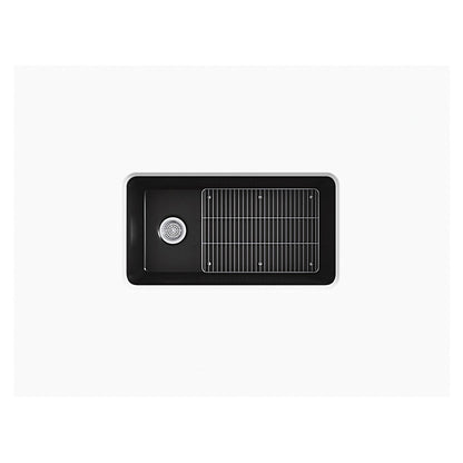 Cairn - 33-1/2" Reversible Drain Kitchen Sink - Single Bowl