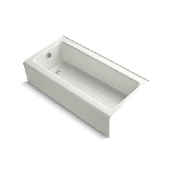 837-0 Bathtub With Integral Apron, Enamel Coated/Dune