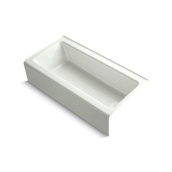 838-0 Bathtub With Integral Apron, Enamel Coated/Biscuit