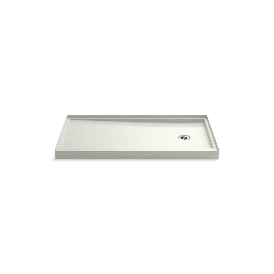 Rely - Right Drain - 60" L x 32" W x 4-11/16" D - Acrylic