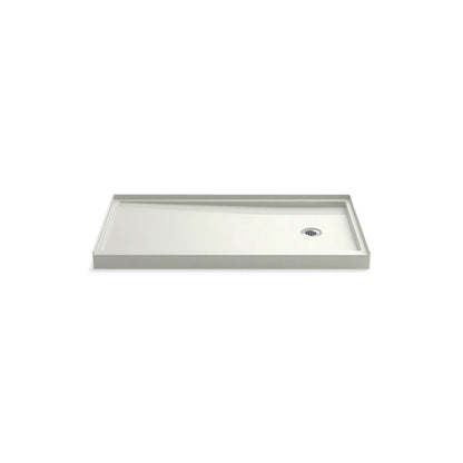 Rely - Right Drain - 60" L x 32" W x 4-11/16" D - Acrylic