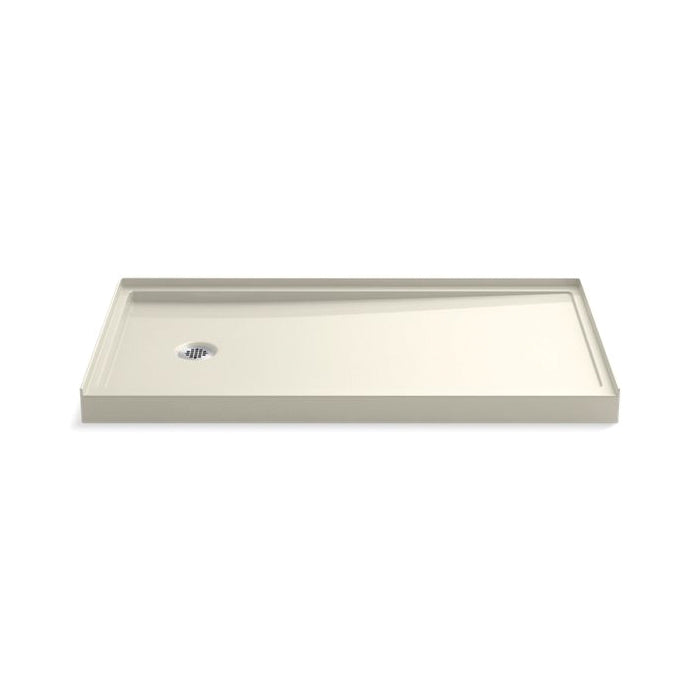 Rely - Left Drain - 60" L x 32" W x 4-11/16" D - Acrylic