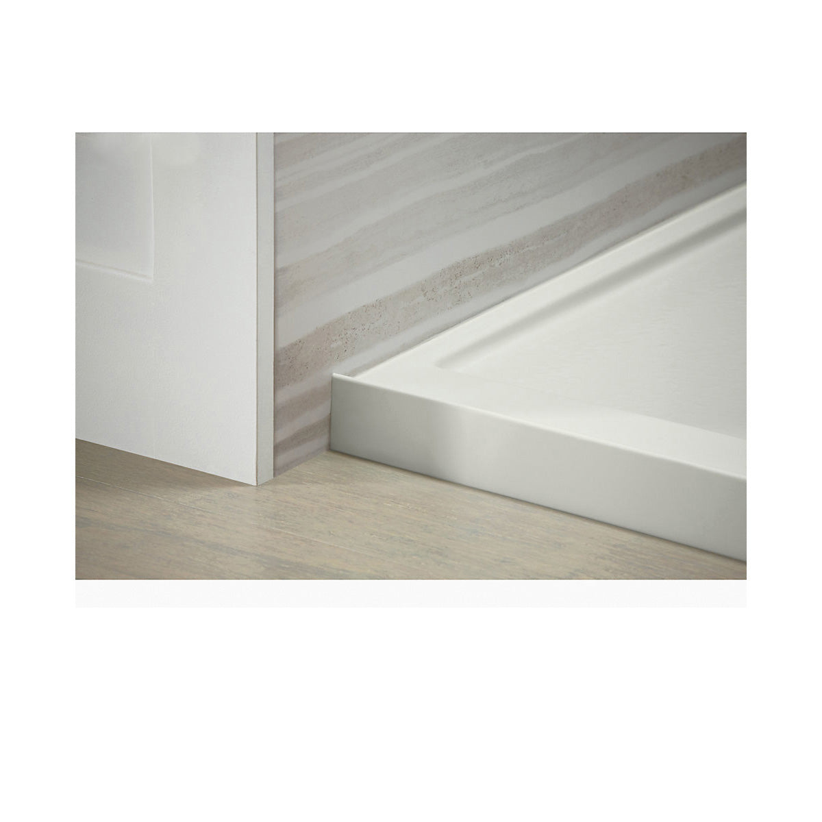Rely - Center Drain - 48" L x 42" W x 4-3/16" D - Acrylic