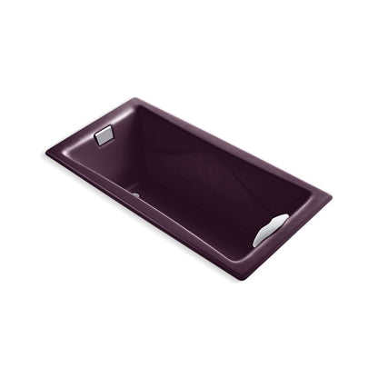 Tea-for-Two - Bathtub - Drop-in/Undermount - Black Plum