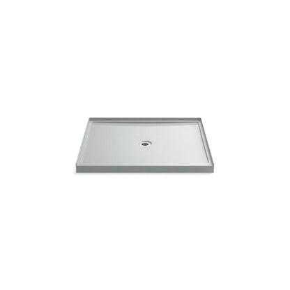 Rely - Center Drain - 48" L x 42" W x 4-3/16" D - Acrylic